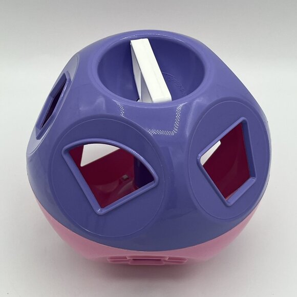 Tupperware Shape O Ball Toy Shape Sorter 9 Shape Purple Pink - Picture 4 of 7